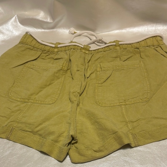 C&C California Yellow Athletic Shorts Relaxed Fit Drawstring - Picture 6 of 9